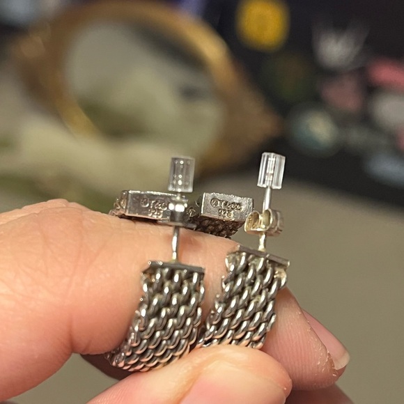 Tiffany & Co. Silver Earrings - Picture 8 of 8